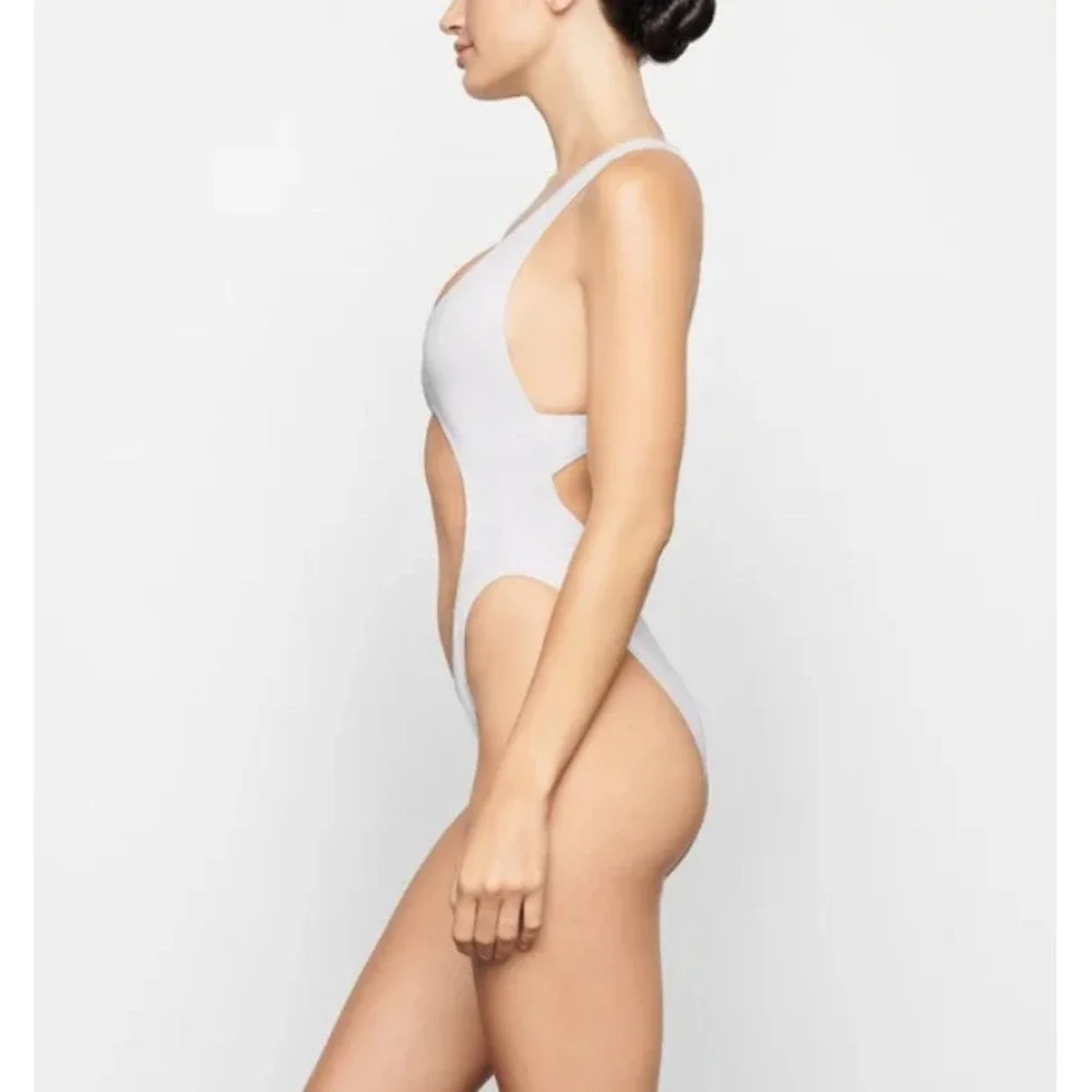 Skims Swim Cut-Out Monokini MarbleSW-MNK-0012, 2X